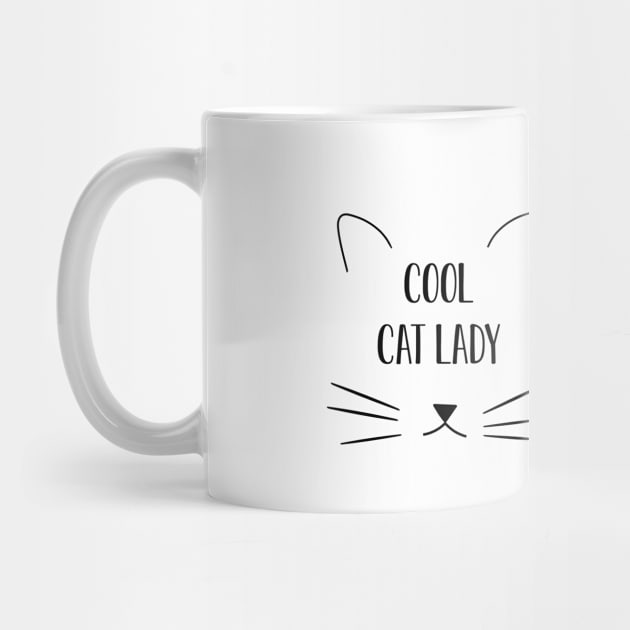 Cat - Cool Cat Lady by KC Happy Shop